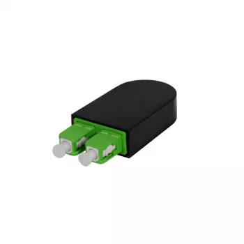 SYNERGY21 Conector Loopback FTTH Dúplex SC/APC Monomodo 9µm
