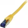SYNERGY21 S217242 Cable de Red CAT6A S/FTP Ethernet 15m Amarillo TPE Superflex