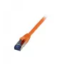 Synergy 21 Cable de Red RJ45 CAT6A 500MHz 10m Naranja S-STP S/FTP TPE Superflex AWG26 - Cable de Red
