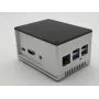 ALLNET Carcasa de Aluminio para Rock Pi ecoPI PRO HP Plateada (RockPi_GH_PROHP_SV)
