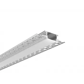 Synergy 21 Perfil en U para LED 200cm ALU071 Perfil para Pladur (S21-LED-PR20202)