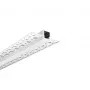 Synergy 21 Perfil en U para LED 200cm ALU068-R Perfil para Pladur