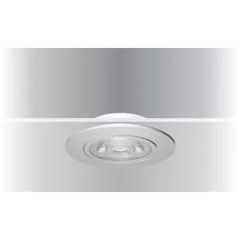 Synergy 21 Foco LED de techo empotrable Helios blanco redondo orientable blanco cálido