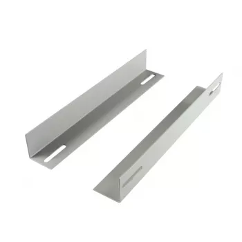 Guía en L de 19 pulgadas ALLNET 325mm, 1 par, gris claro para serie SMB66xx