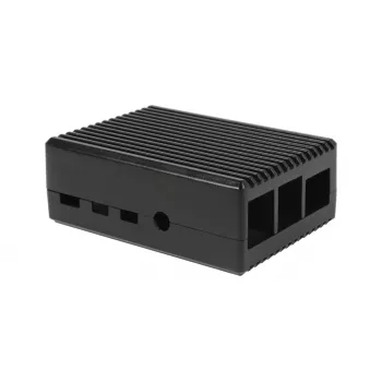 ALLNET Raspberry Pi 4 kit de carcasa aluminio refrigeración pasiva negro