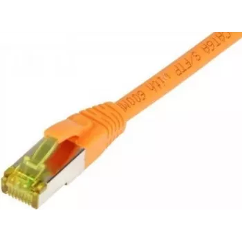Cable de red RJ45 Synergy 21 CAT6A 500MHz 20m naranja S/FTP TPE/LSZH Ultraflex AWG26