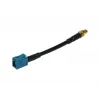 ALLNET cable de antena LMR-195 SMA hembra a Fakra hembra Waterblue Keycode Z 10cm