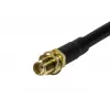 ALLNET cable de antena LMR-195 SMA hembra a Fakra hembra Waterblue Keycode Z 10cm