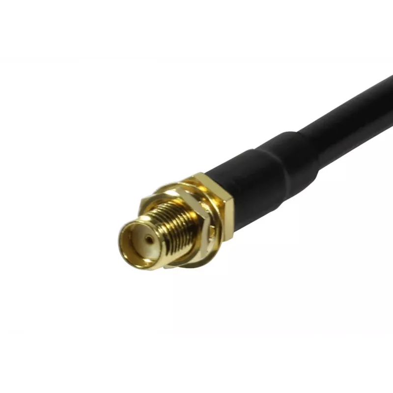 ALLNET cable de antena LMR-195 SMA hembra a Fakra hembra Waterblue Keycode Z 10cm