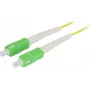 SYNERGY21 Cable de fibra óptica 7,5m SC/APC-SC/APC OS2 G.657.A2 9/125μm Simplex 2mm