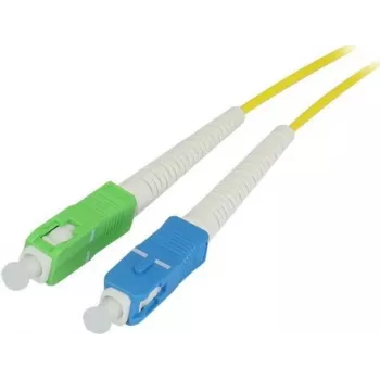 SYNERGY21 cable de conexión de fibra óptica 5m SC/SC APC OS2 G.657.A2 9/125µm simplex LSZH 2mm