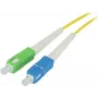 SYNERGY21 cable de conexión de fibra óptica 5m SC/SC APC OS2 G.657.A2 9/125µm simplex LSZH 2mm