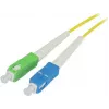 SYNERGY21 cable de conexión de fibra óptica 15m SC/APC a SC/APC monomodo OS2 G.657.A2 9/125µm 2mm manguito de protección contra flexión