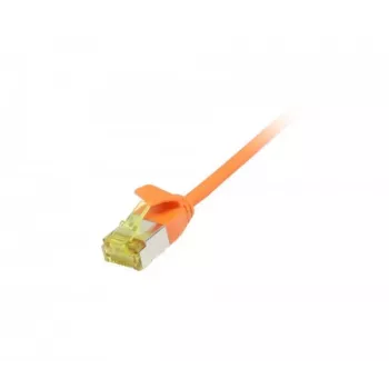 Synergy 21 cable de conexión RJ45 CAT6A 500MHz 5m naranja U/FTP Slimline redondo d=3,8mm TPE/LSZH (Superflex) AWG32 con cable bruto Cat.7