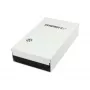 SYNERGY21 Distribuidor de pared de fibra óptica Mini (montaje en superficie), para LC/SC, An150/Al265/Pr55mm, sin acopladores/cassette de empalme, Blanco