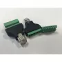 ALLNET conector macho RJ45 STT-RJ45 no apantallado Cat.6 montaje en campo para KEFA Phoenix