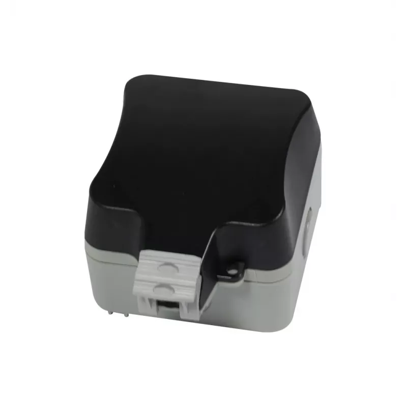 Synergy 21 carcasa de módulo Keystone de superficie IP66 con argolla para candado, gris claro (RAL 7035) - S216381