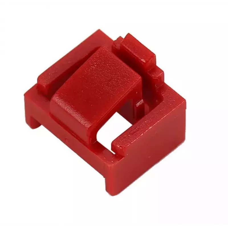 ALLNET bloqueador TP/RJ45 rojo pack de 10 con llave de seguridad, tapa antipolvo, cerradura de seguridad de red (ALL-TP-RJ45-Blocker-10PCS)