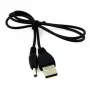 ALLNET USB_DC_4.0MM_1M fuente de alimentación universal negra y convertidor de tensión