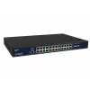 ALLNET ALL-SG8626PMJ switch Gigabit Layer 2+ Full Managed con 24 puertos PoE+ 370W