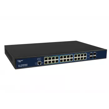 ALLNET ALL-SG8626PMJ switch Gigabit Layer 2+ Full Managed con 24 puertos PoE+ 370W