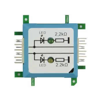 ALLNET BrickRknowledge módulo LED dual verde amarillo cátodo común
