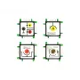 ALLNET ALL-BRICK-0637 módulo de relé de 4 canales 5V para Arduino Raspberry Pi