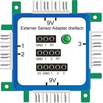ALLNET BrickRknowledge Adaptador de sensor externo Triple