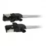 Synergy21 Cable de red RJ45, CAT6A 500MHz, 2m, Gris, S/FTP, Slimline redondo d=4,5mm, TPE/LSZH (Superflex), AWG28, con conector CAT7, conector giratorio