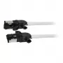 Synergy21 Cable de red RJ45, CAT6A 500MHz, 1,5m, Blanco, S/FTP, Slimline redondo d=4,5mm, TPE/LSZH (Superflex), AWG28, con conector CAT7, conector giratorio