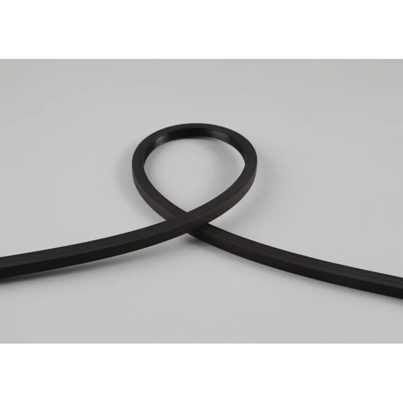 SYNERGY21 LED Flex Strip NEON Negro para paneles acústicos Blanco cálido superior IP20 5m
