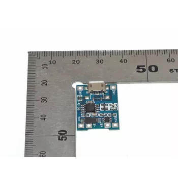 ALLNET 4duino Cargador de batería Li-Ion 5V 1A Micro USB con módulo de protección (ALL_OY_3404)