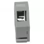 Synergy 21 S215416 Portamódulos Keystone para carril DIN para 1x módulo TP, gris