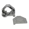 Synergy 21 S215416 Portamódulos Keystone para carril DIN para 1x módulo TP, gris