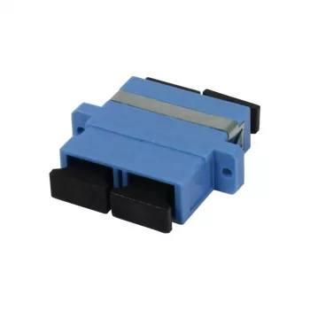 SYNERGY21 acoplador de fibra óptica SC hembra a SC hembra 9/125µm monomodo dúplex PVC OS2 casquillo cerámico