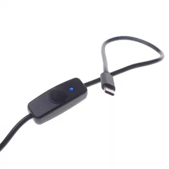 ALLNET Rock Pi 4 cable de alimentación/datos USB-A a USB-C con interruptor (ROCKPI_USB-ATOC_SW)