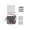 ALLNET Rock Pi 4C+ Heatsink Set (Rock4C+Heat-Set) - Set de refrigeración pasiva para Radxa Rock Pi 4C Plus