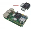 ALLNET Rock Pi 4C+ Heatsink Set (Rock4C+Heat-Set) - Set de refrigeración pasiva para Radxa Rock Pi 4C Plus