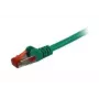Cable de parcheo Cat6 S/FTP SYNERGY21 30m Verde RJ-45 conector macho-conector macho