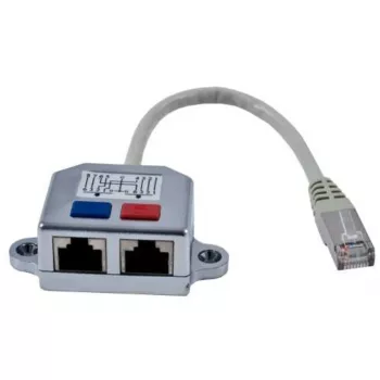 Synergy 21 S215235 Cable de parcheo CAT6a S/FTP LSZH 0,15 m Gris Metálico RJ45