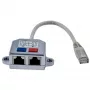 Synergy 21 S215235 Cable de parcheo CAT6a S/FTP LSZH 0,15 m Gris Metálico RJ45