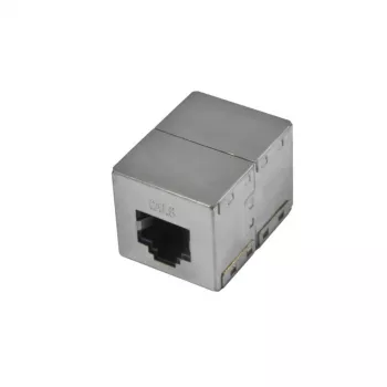 Synergy 21 S215237 Acoplador RJ45 Cat.6, hembra/hembra, 8 pines, metal