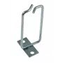 ALLNET ALL-S0001003 Soporte de cables individual de 19 pulgadas An40xF80mm, exterior, abierto por delante