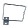 ALLNET ALL-S0001008 Soporte de cables individual de 19 pulgadas An80xF80mm, exterior, abierto por el lateral