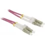 SYNERGY21 Cable de parcheo dúplex LC-LC OM4 de 10m Violeta (S216274)