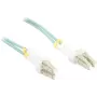 SYNERGY21 Cable de parcheo de fibra óptica 15m OM3 LC-SC dúplex LSZH Azul