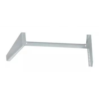 ALLNET Serie SMW Armario de pared de 19 pulgadas 4U 276mm de profundidad Gris claro (RAL 7035) con puerta de cristal de seguridad