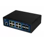 ALLNET ALL-SGI8112PM-BT Switch Ethernet Gigabit PoE++ Industrial Full Managed Layer2+, 12 puertos, 8x PoE++ (presupuesto 240W)