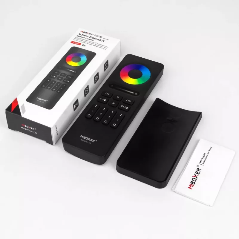 Miboxer Synergy 2.4GHz RGB+CCT mando a distancia LED de 4 zonas (C5-W)