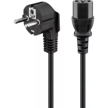 Goobay NK 101 S cable de alimentación 2m negro